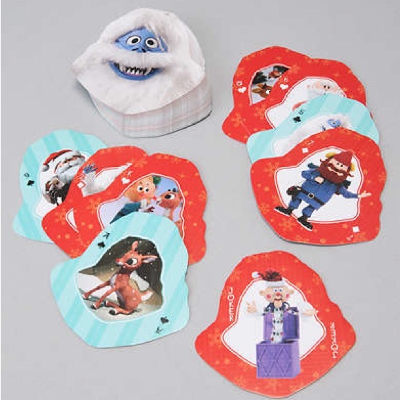 Rudolph The Red Nose Reindeer, Shaped Playing Cards - Picture 3 of 4